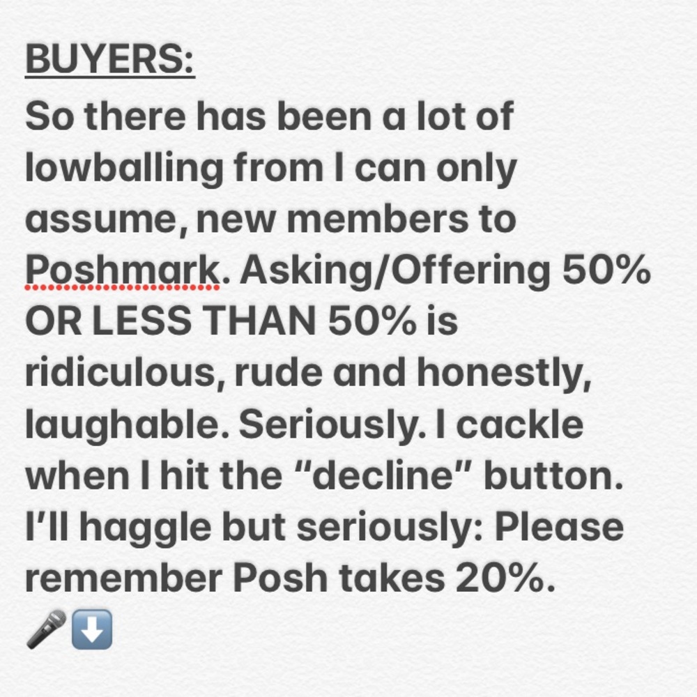 PLEASE READ BEFORE YOU SHOP